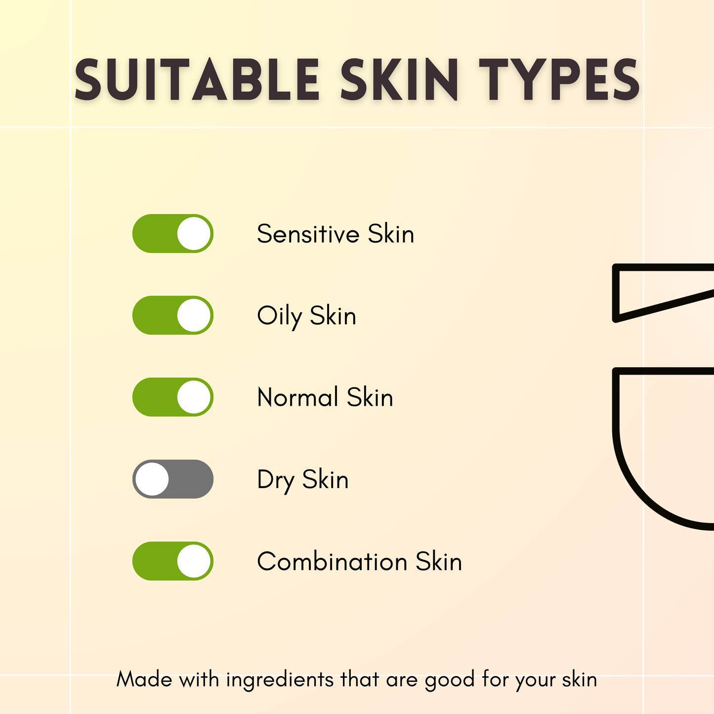 Unmold Face Cleanser with Salicylic Acid and Vitamin C (100 ml)