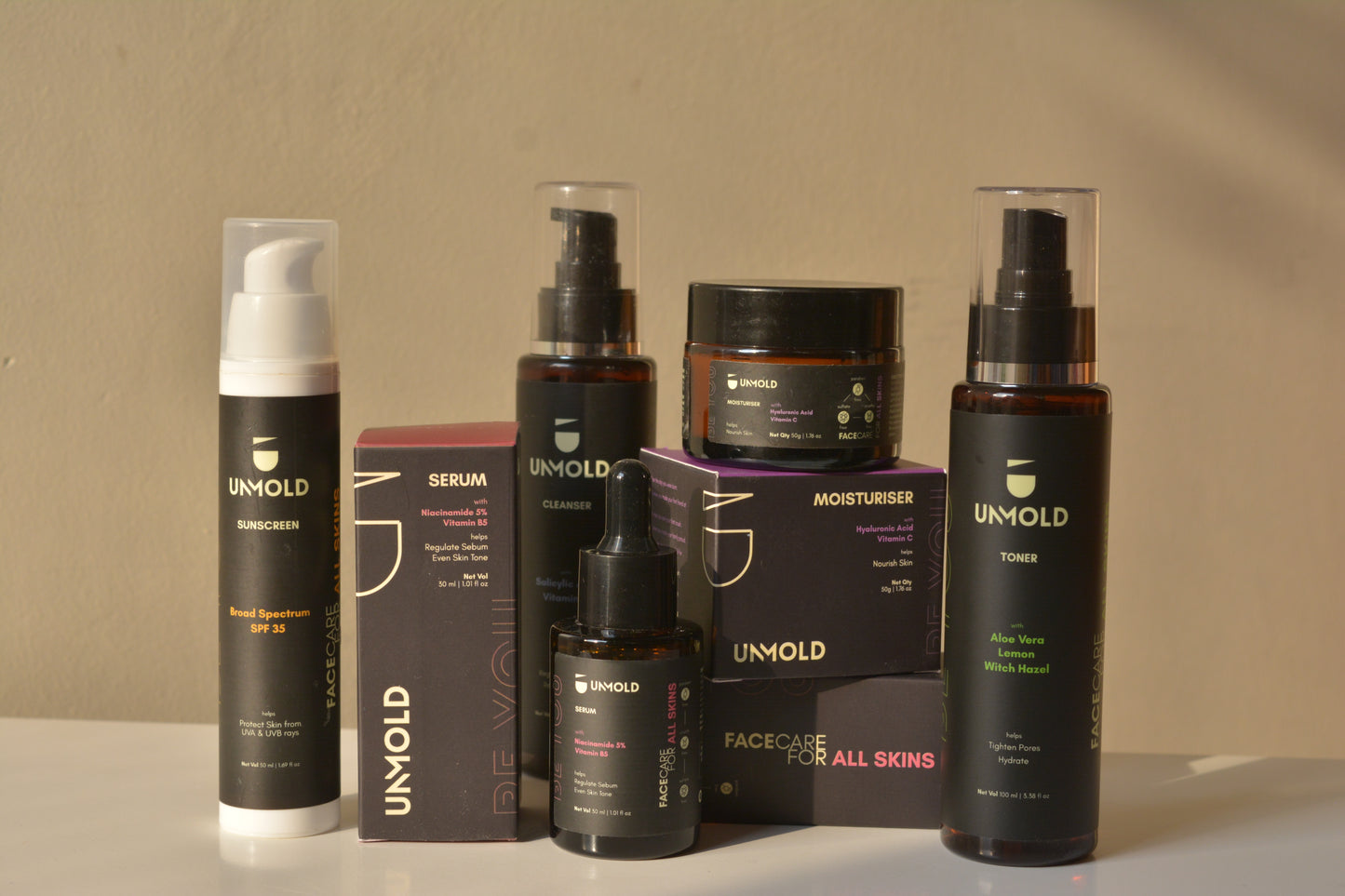 Unmold Face Care Advanced Kit