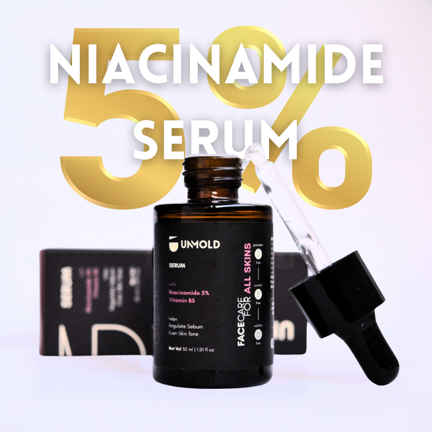 Unmold Face Serum with 5% Niacinamide and Vitamin B5 (30 ml)